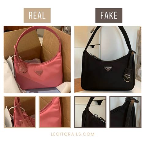 prada lock with keys real vs fake|false prada purse.